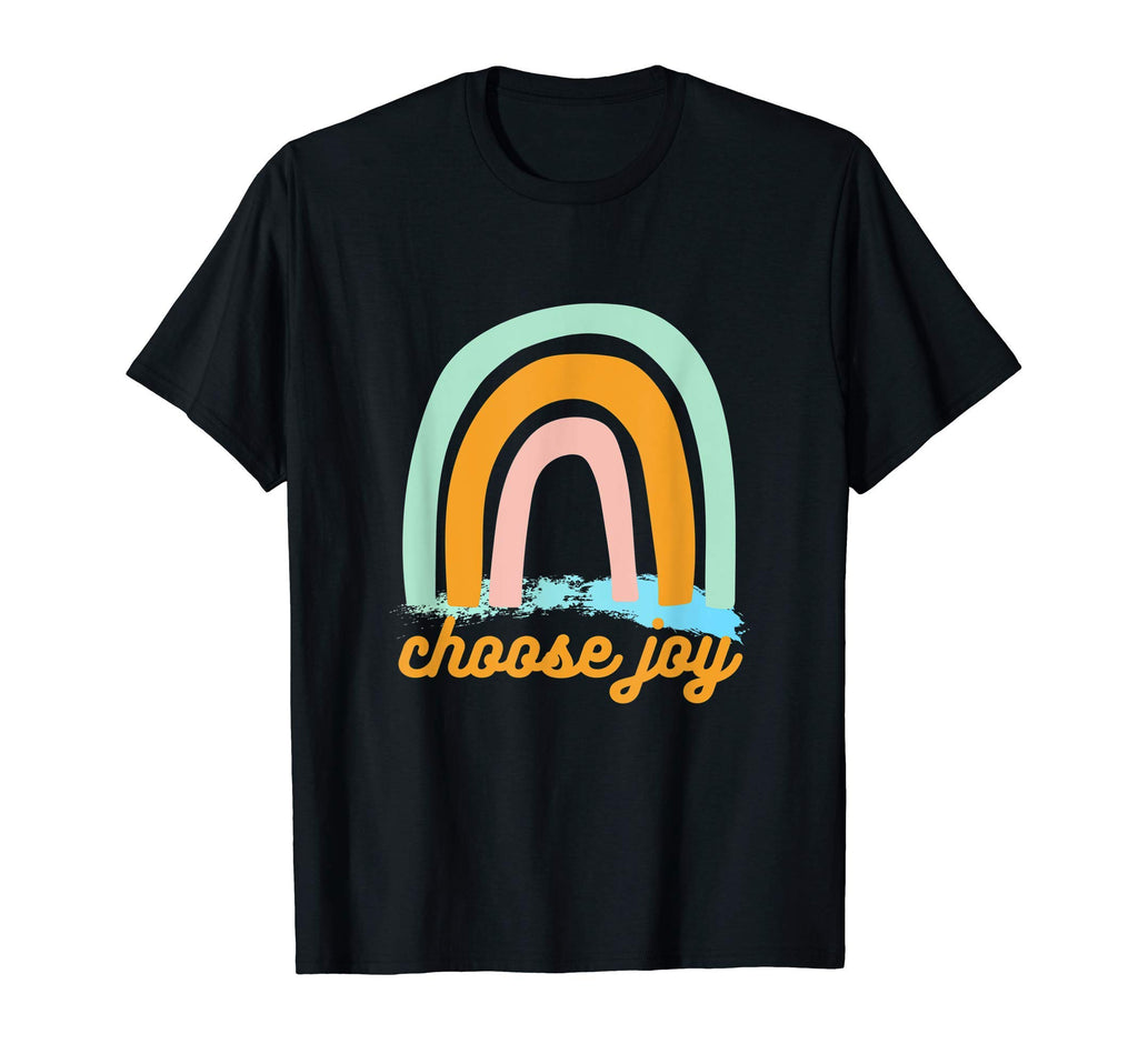 Choose Joy Rainbow Blouse T-Shirt - Trendy Graphic Unisex - T-Shirt, Sweatshirt, Hoodie