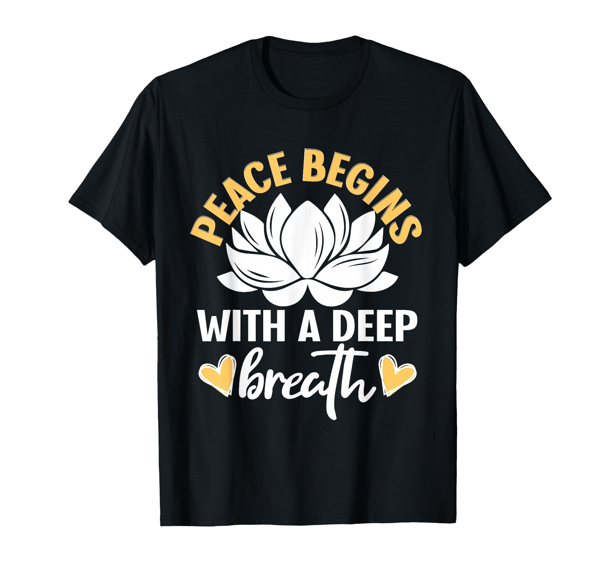 Meditation Yoga Spiritual Peace T-Shirt - Casual Everyday Wear Men Women - T-Shirt, Sweatshirt, Hoodie
