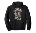 Adorable Bibliophile Easily Hoodie - Aesthetic Graphic for Adults - T-Shirt, Sweatshirt, Hoodie
