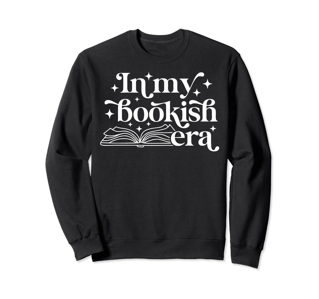 My Bookish Era Book Lover Sweatshirt - Minimalist Print Men Women - T-Shirt, Sweatshirt, Hoodie