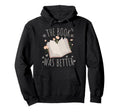 Funny Reading Bookworm Books Lovers Hoodie - Fun Novelty Design for Adults - T-Shirt, Sweatshirt, Hoodie