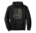 Therapy Dog Dad Camo Usa Flag Hoodie - Trendy Graphic for Adults - T-Shirt, Sweatshirt, Hoodie