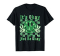 Its Okay To Not Be Okay Groovy Smile T-Shirt - Aesthetic Graphic Unisex - T-Shirt, Sweatshirt, Hoodie