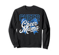 Cheer Mom Mother Bow Sweatshirt - Casual Everyday Wear Men Women - T-Shirt, Sweatshirt, Hoodie