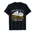 Reading Gives Us Someplace To Go Book T-Shirt - Custom Art Print Men Women - T-Shirt, Sweatshirt, Hoodie