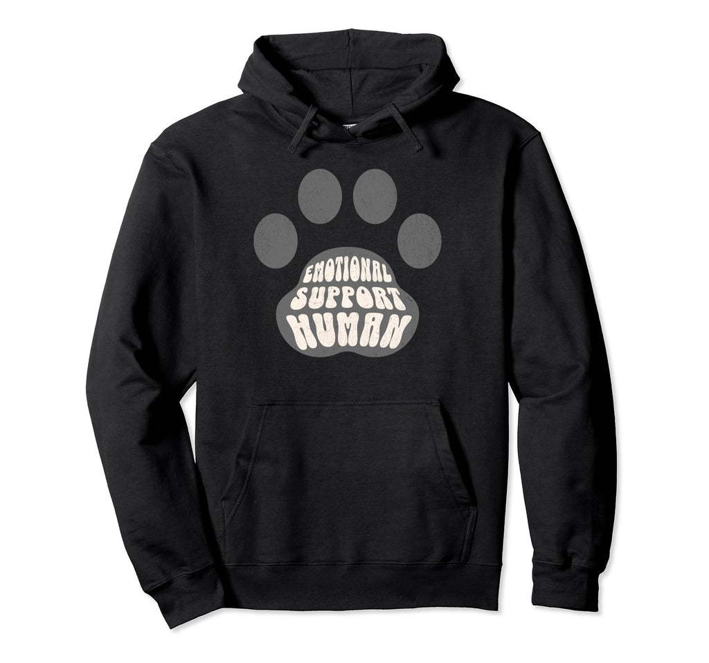 Emotional Support Human Hoodie - Trendy Graphic for Adults - T-Shirt, Sweatshirt, Hoodie