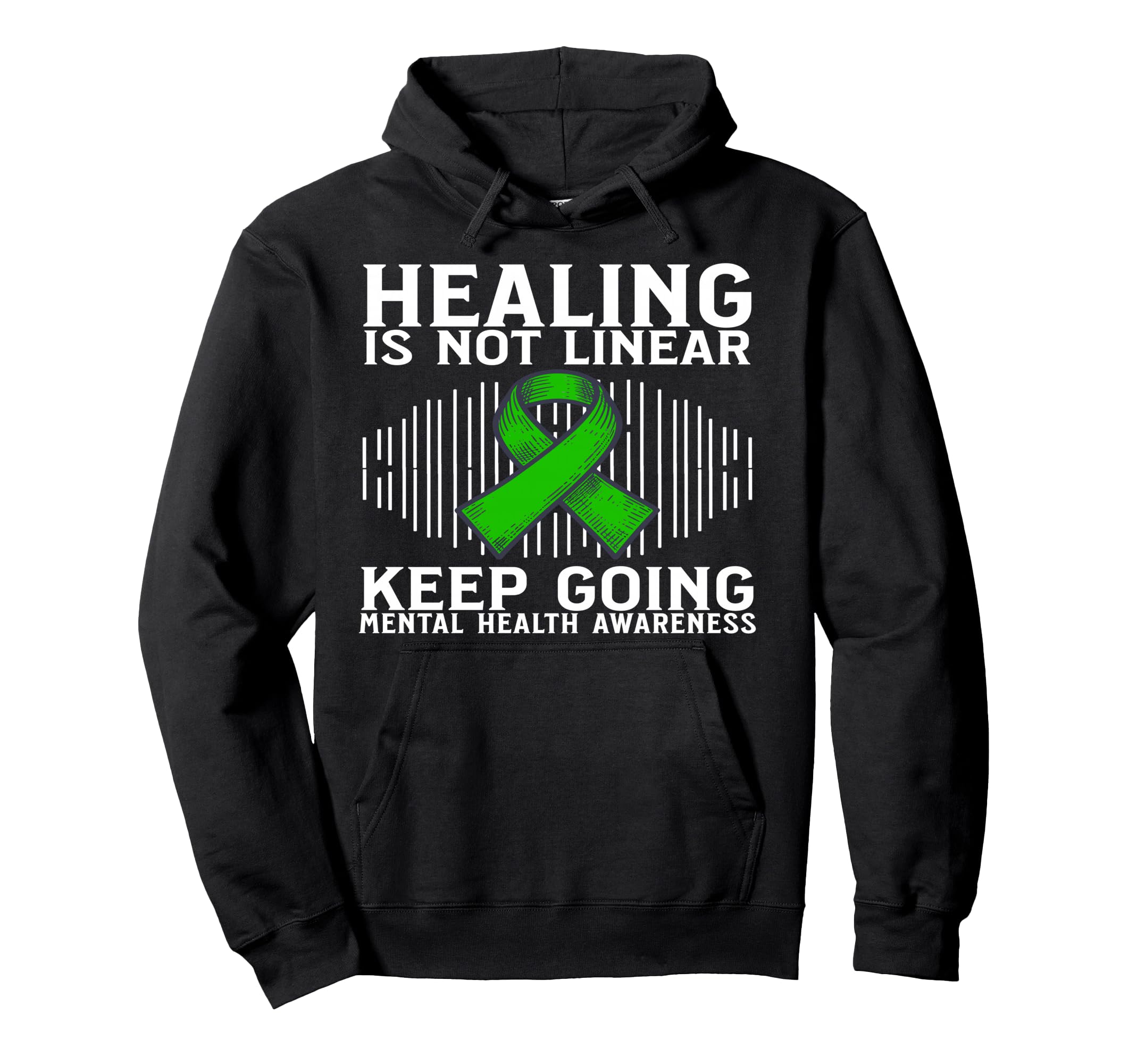 Mental Health Awareness Month Items Hoodie - Custom Art Print Unisex - T-Shirt, Sweatshirt, Hoodie
