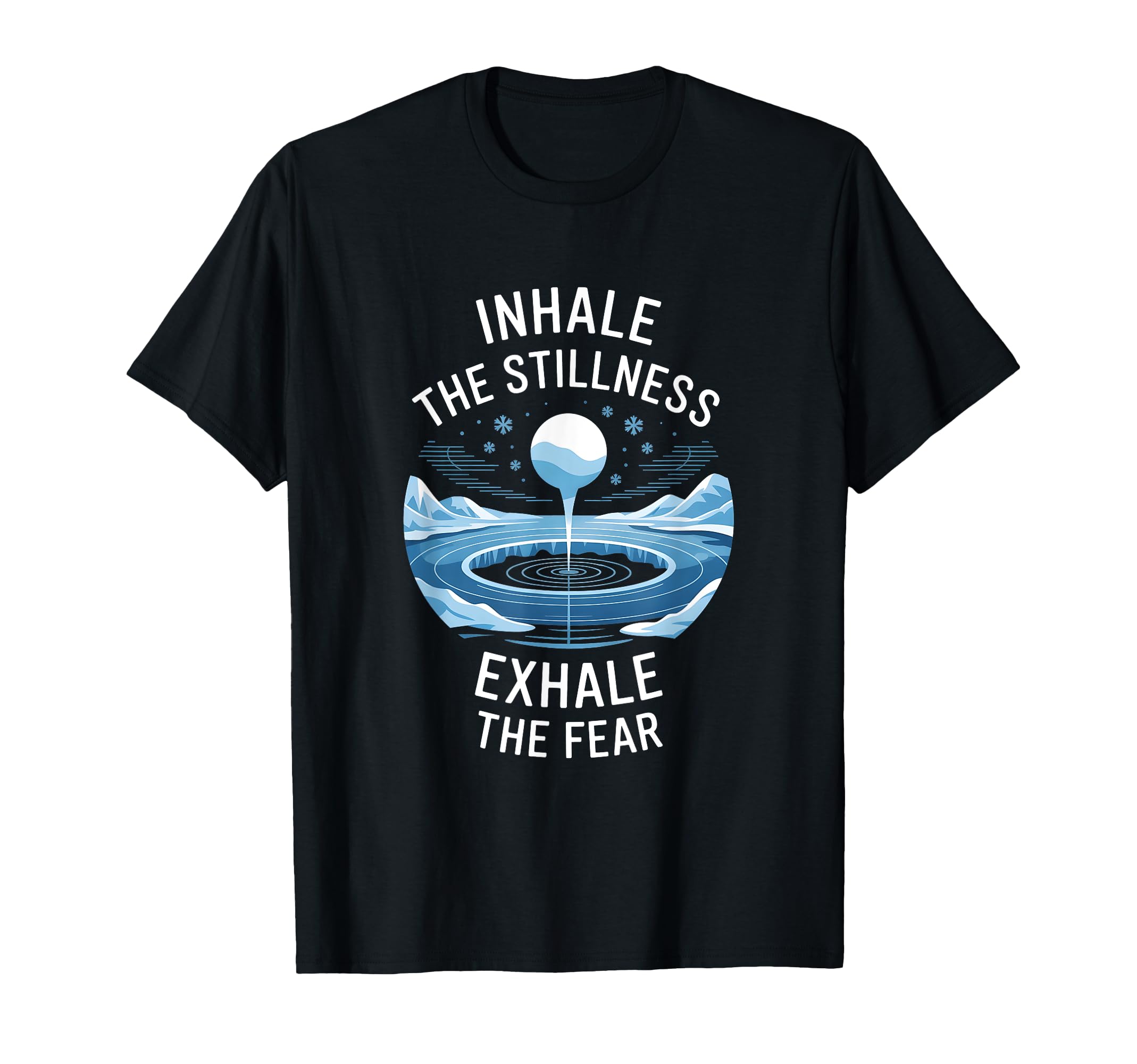 Cold Plunge Breathwork Meditation Focus T-Shirt - Trendy Graphic Unisex - T-Shirt, Sweatshirt, Hoodie