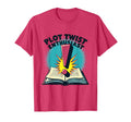 Plot Twist Enthusiast Bookish Reader T-Shirt - Graphic Print for Adults - T-Shirt, Sweatshirt, Hoodie