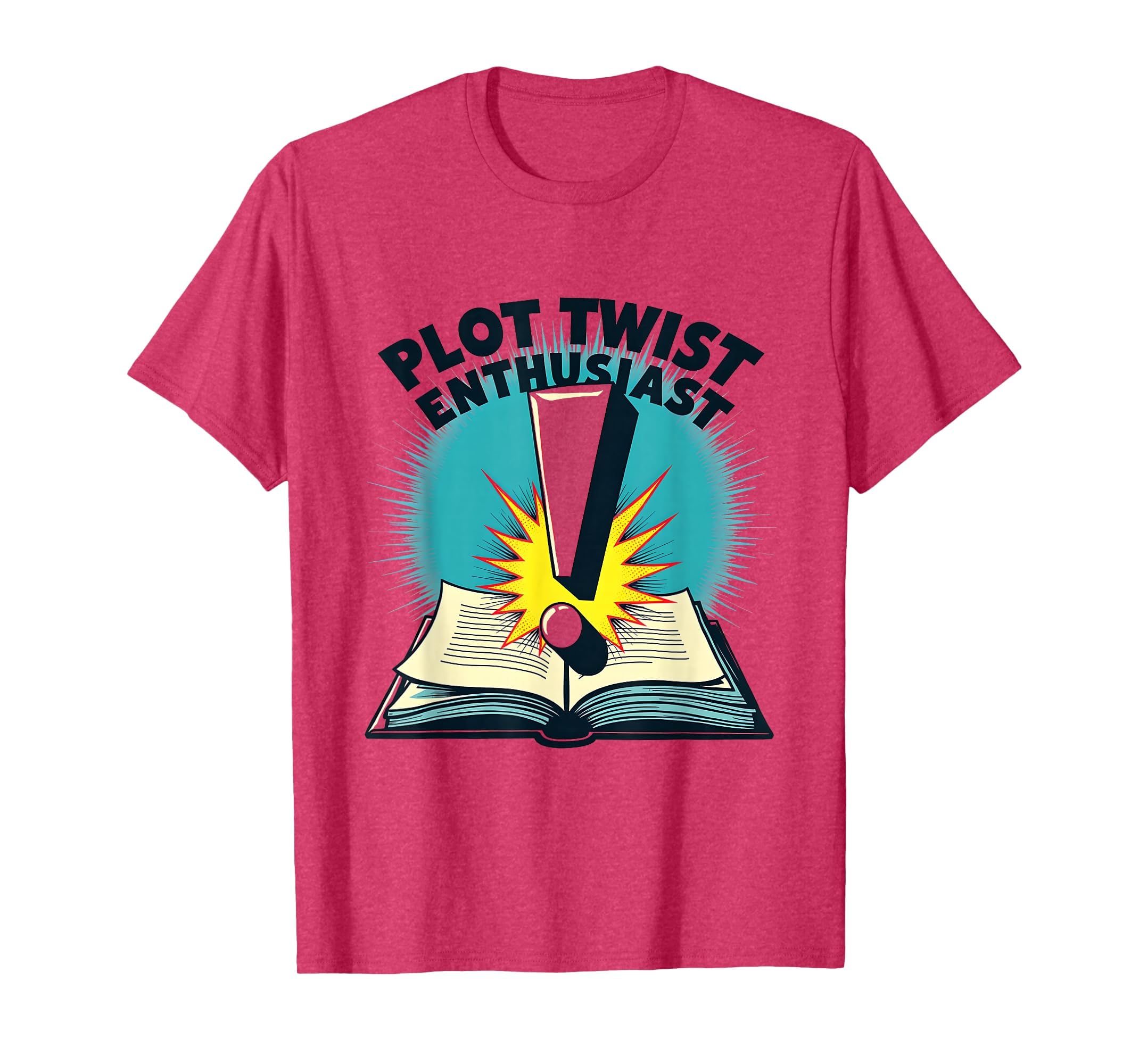 Plot Twist Enthusiast Bookish Reader T-Shirt - Graphic Print for Adults - T-Shirt, Sweatshirt, Hoodie