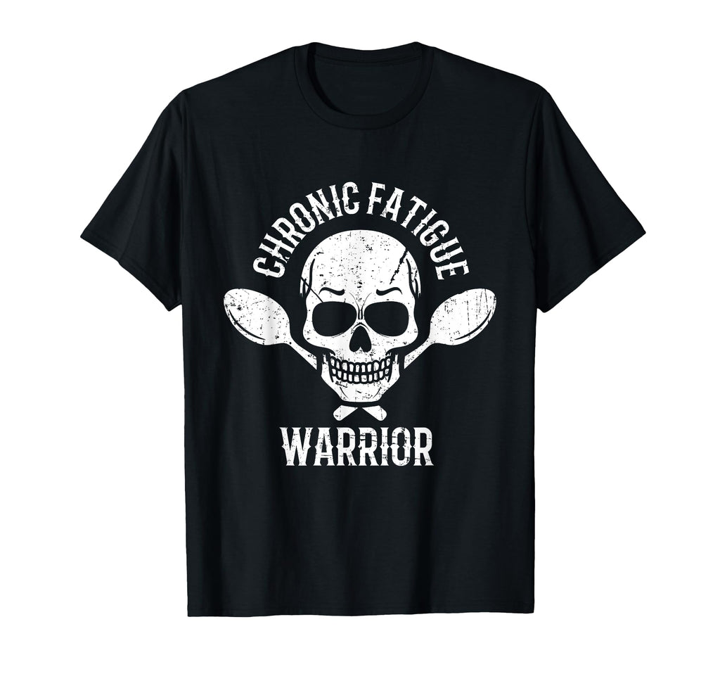 Chronic Fatigue Warrior Tiredness T-Shirt - Minimalist Print Men Women - T-Shirt, Sweatshirt, Hoodie