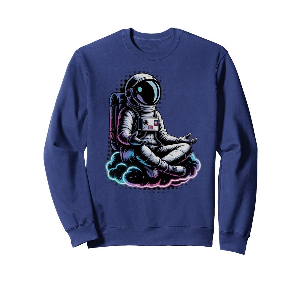 Yoga Astronaut Wellness Tai Chi Sweatshirt - Fun Novelty Design Unisex - T-Shirt, Sweatshirt, Hoodie