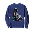Yoga Astronaut Wellness Tai Chi Sweatshirt - Fun Novelty Design Unisex - T-Shirt, Sweatshirt, Hoodie