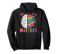 Mental Health Matters End Stigma Hoodie - Unique Graphic Unisex - T-Shirt, Sweatshirt, Hoodie
