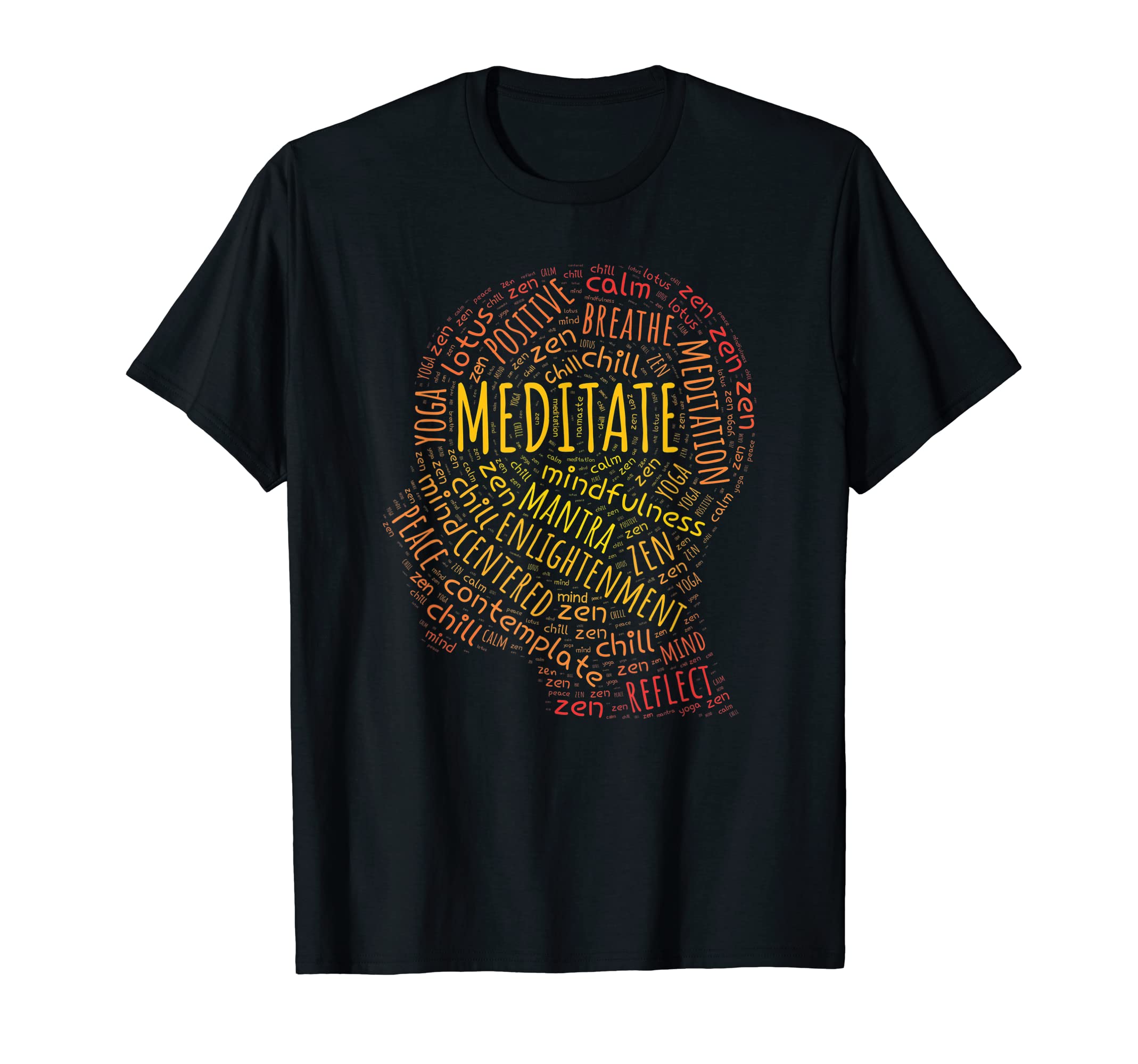 Mindfulness Zen Buddha Namaste T-Shirt - Minimalist Print Men Women - T-Shirt, Sweatshirt, Hoodie