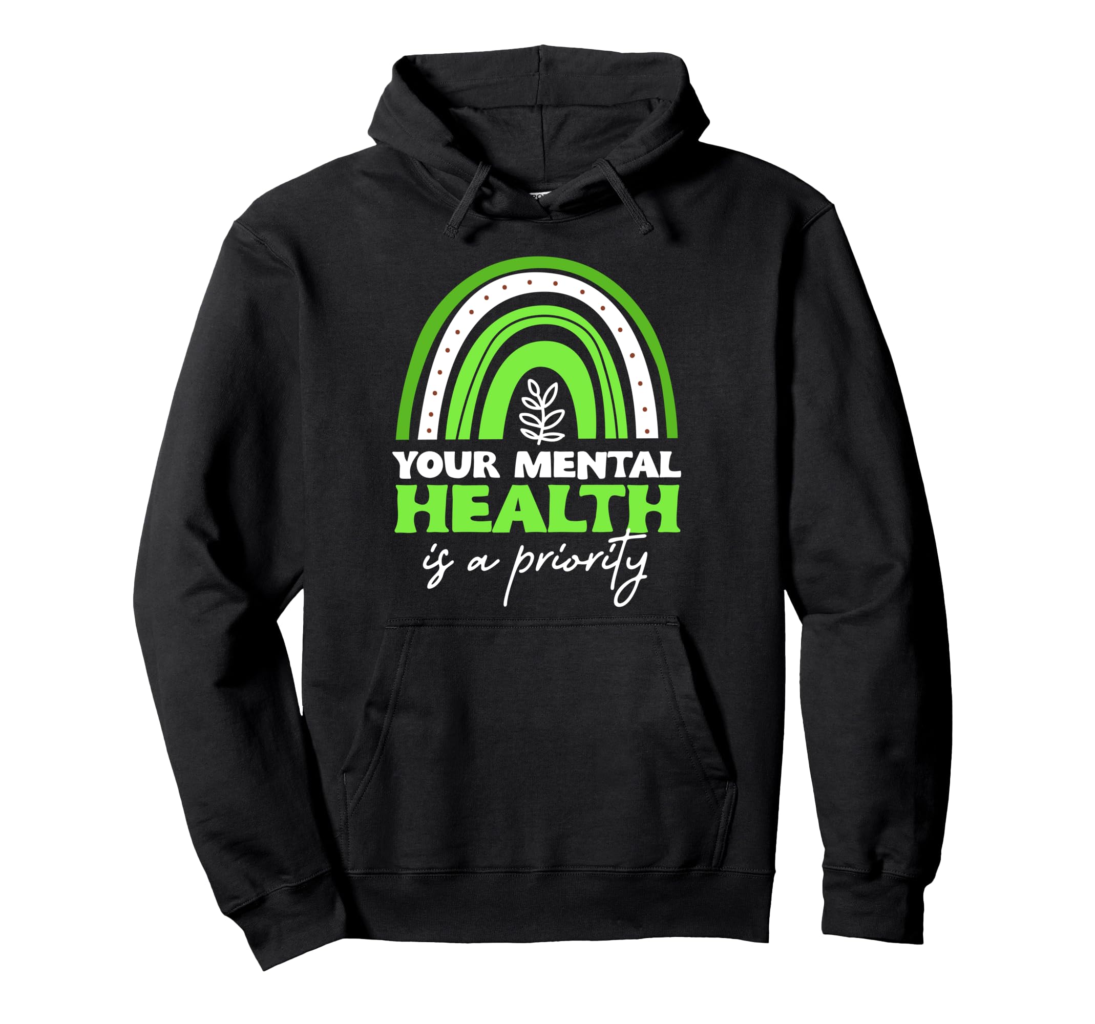 Mental Health Awareness Month Anxiety Hoodie - Custom Art Print Men Women - T-Shirt, Sweatshirt, Hoodie
