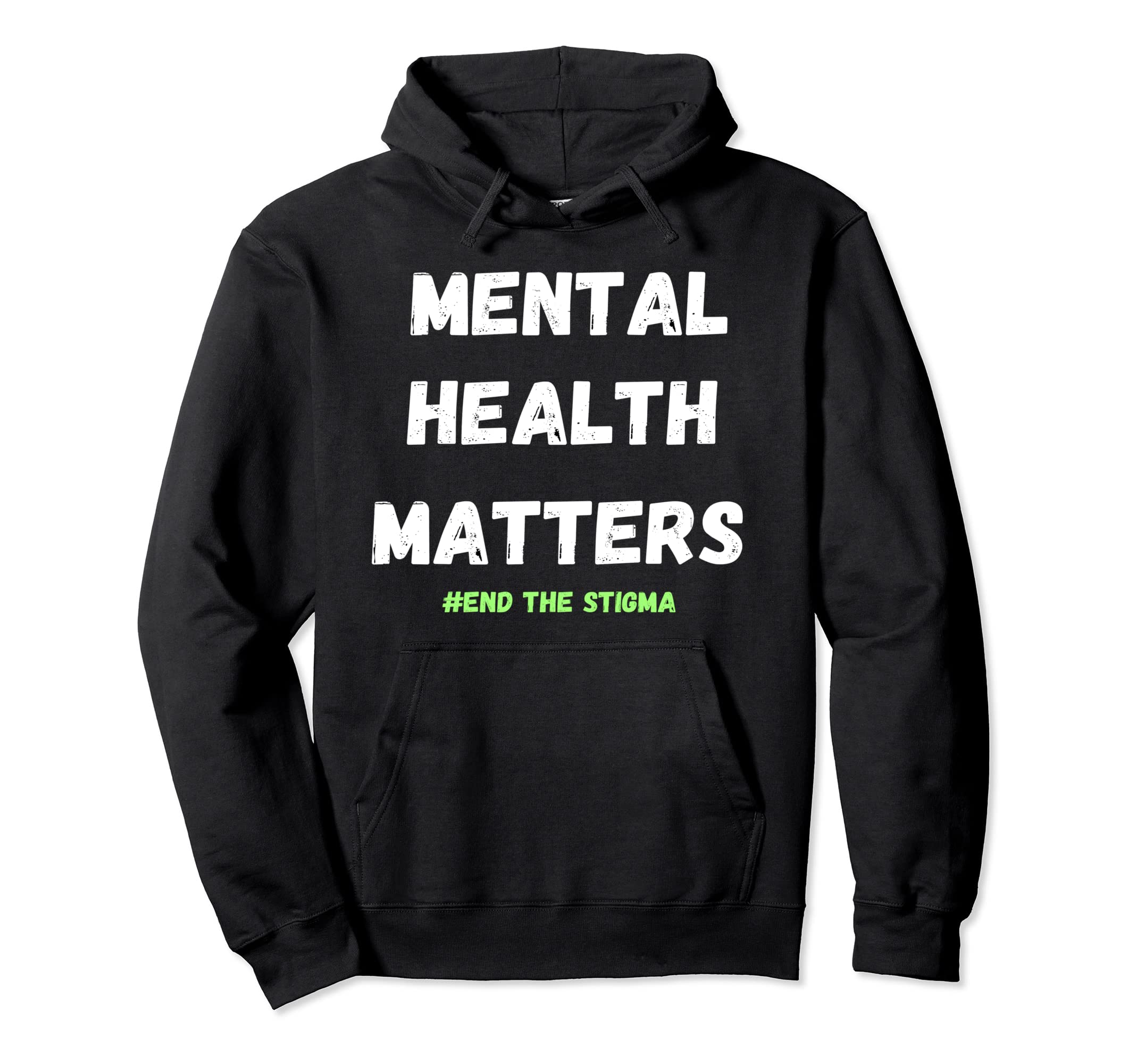 Mental Health Matters Awareness Hoodie - Casual Everyday Wear Men Women - T-Shirt, Sweatshirt, Hoodie