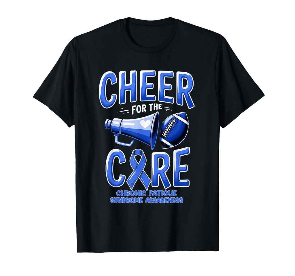 Cheer Cure Chronic Fatigue Syndrome T-Shirt - Trendy Graphic for Adults - T-Shirt, Sweatshirt, Hoodie