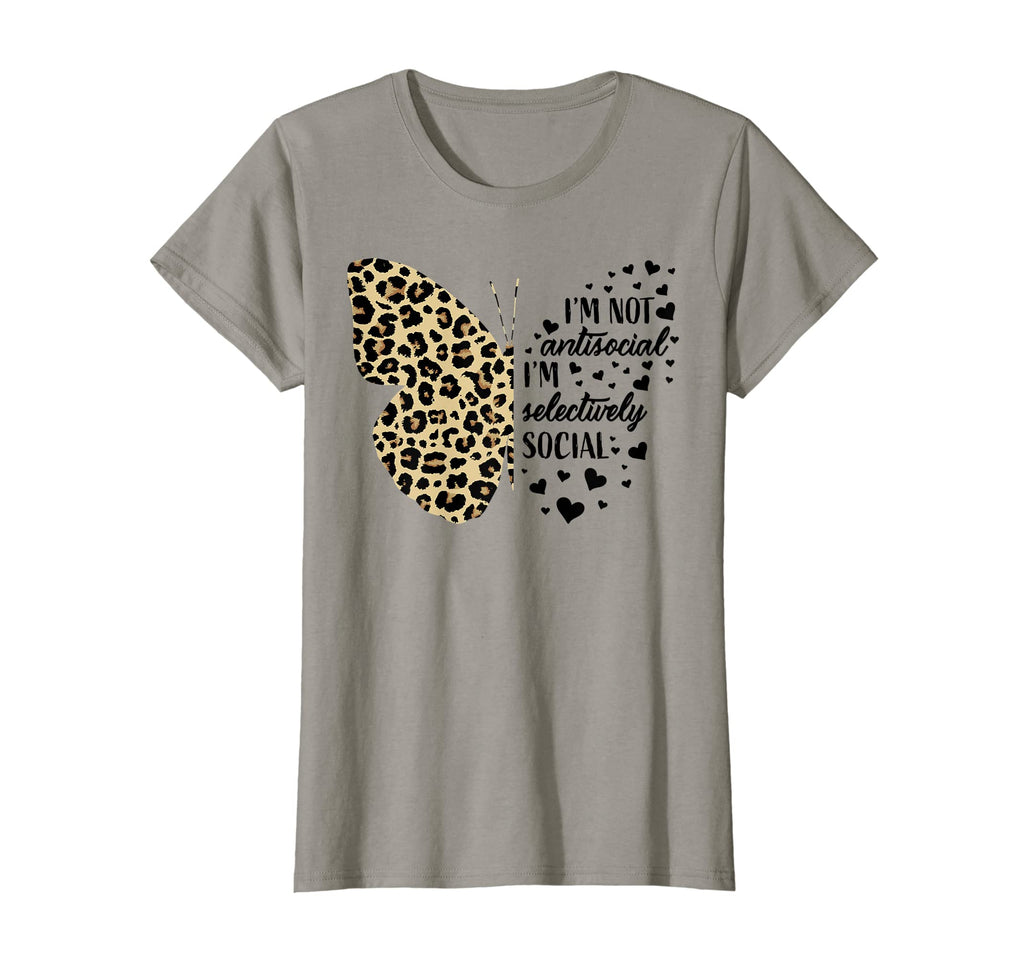 Womens Funny Antisocial Butterfly T-Shirt - Casual Everyday Wear Unisex - T-Shirt, Sweatshirt, Hoodie
