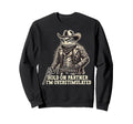 Hold Partner Im Overstimulated Sweatshirt - Fun Novelty Design Men Women - T-Shirt, Sweatshirt, Hoodie