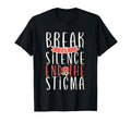 Break Silence End Stigma Mental Health T-Shirt - Unique Graphic for Adults - T-Shirt, Sweatshirt, Hoodie