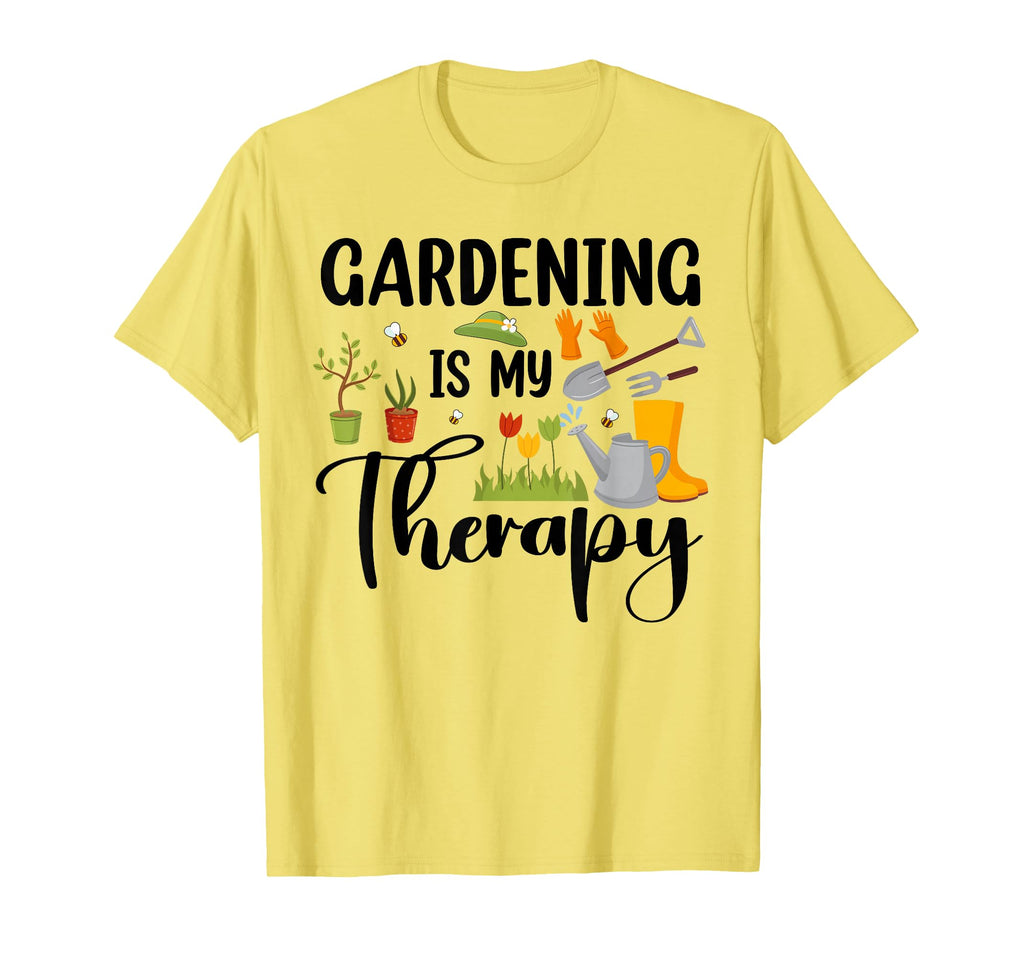 Funny Garden Plant Owner Gardening Is My T-Shirt - Custom Art Print Unisex - T-Shirt, Sweatshirt, Hoodie