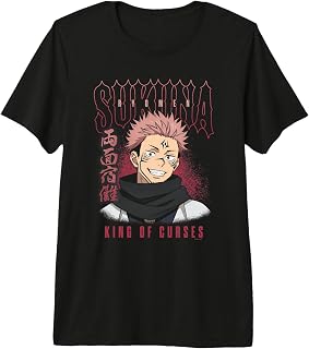 Mens JJK Sukuna King of Curses Kanji Portrait Anime Premium Tri-Blend T-Shirt Unisex T-shirt, Sweatshirt, Hoodie, Long Sleeve Tee - T-Shirt, Sweatshirt, Hoodie