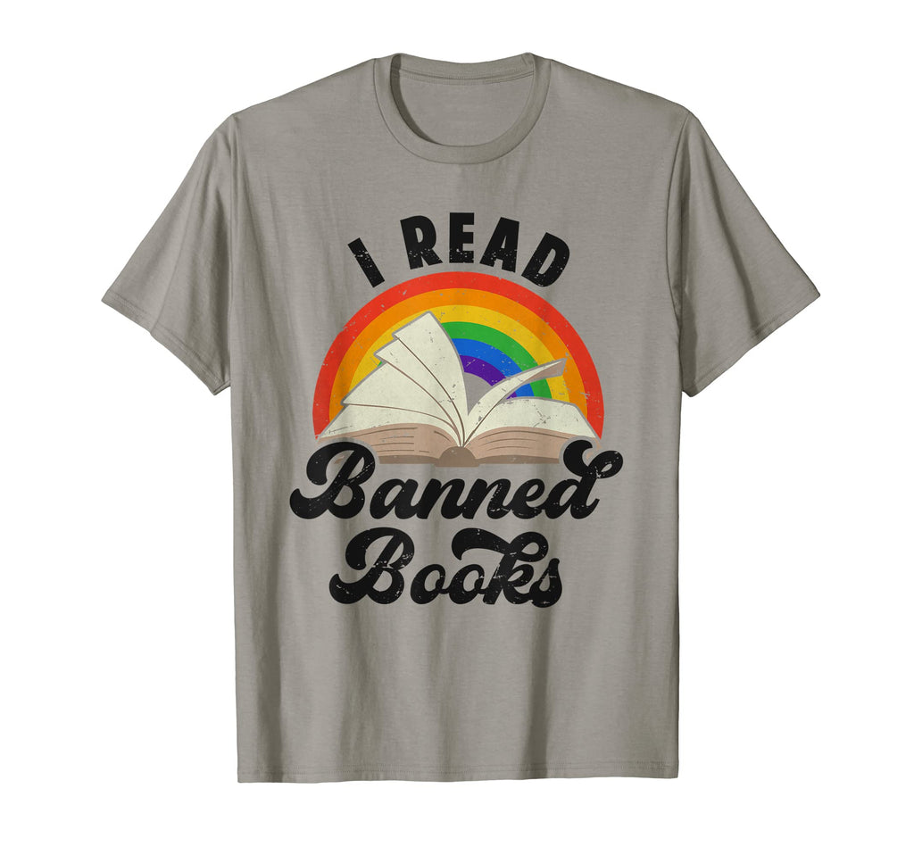 I Read Banned Books Literature T-Shirt - Novelty Apparel for Adults - T-Shirt, Sweatshirt, Hoodie