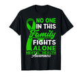 No One This Family Fights Alone I T-Shirt - Casual Everyday Wear Unisex - T-Shirt, Sweatshirt, Hoodie