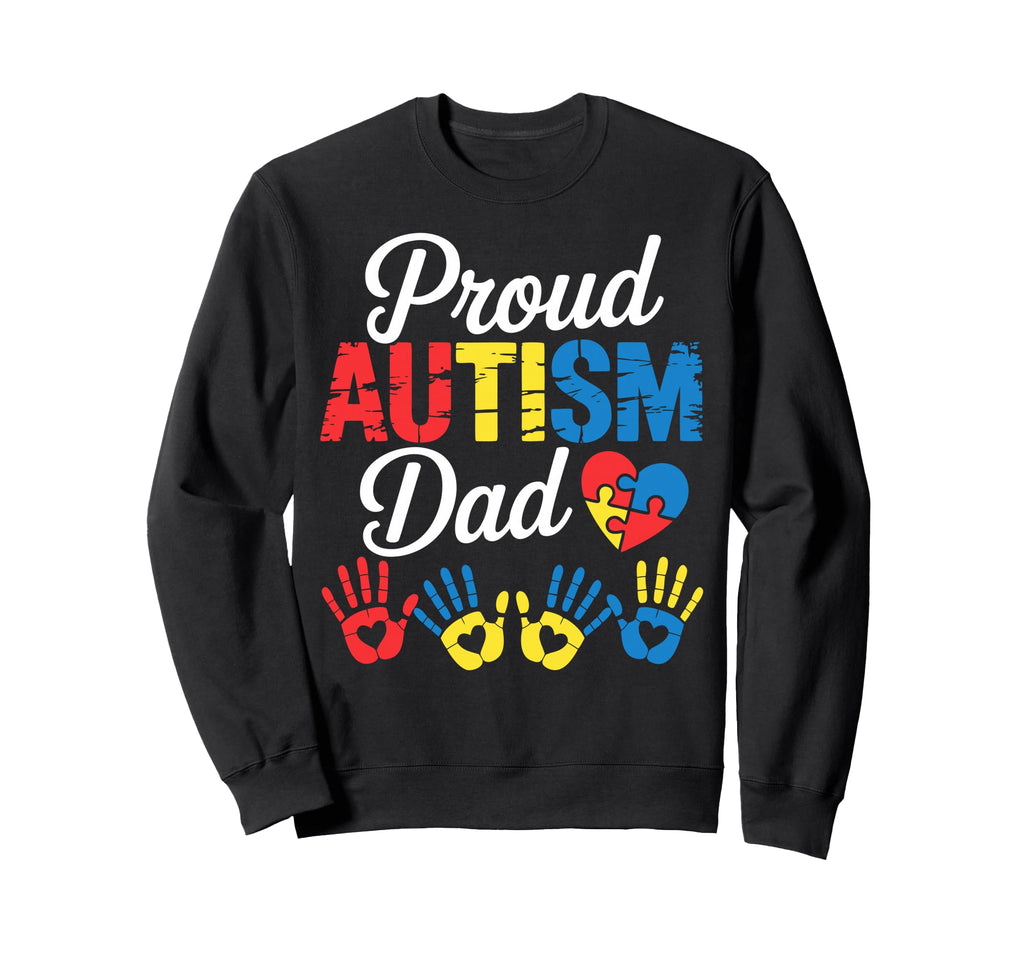 Autism Mom Autism Dad Family Pride T-Shirt - Trendy Graphic for Adults - T-Shirt, Sweatshirt, Hoodie