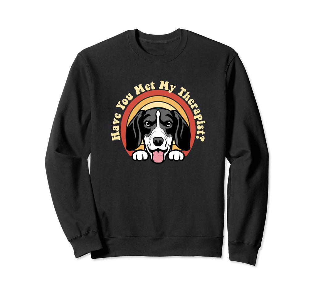 Emotional Support Therapy Dog Sweatshirt - Novelty Apparel Men Women - T-Shirt, Sweatshirt, Hoodie