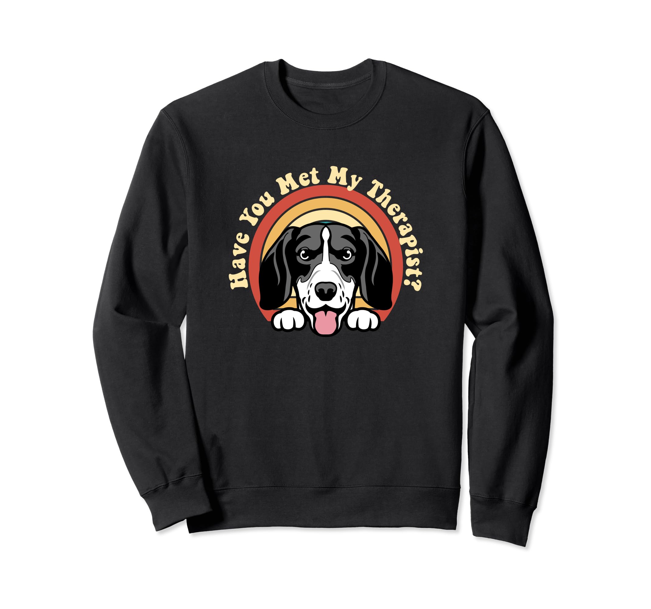 Emotional Support Therapy Dog Sweatshirt - Novelty Apparel Men Women - T-Shirt, Sweatshirt, Hoodie