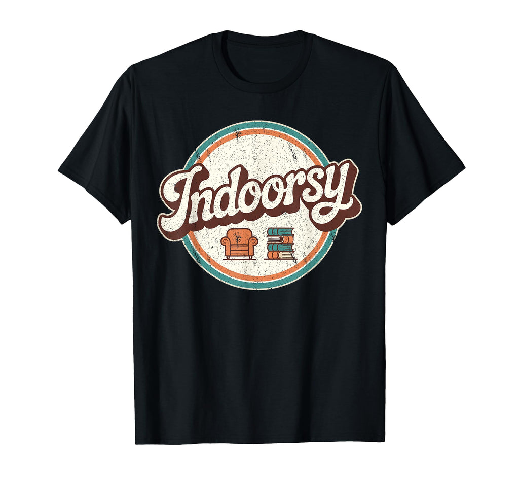 Antisocial Indoorsy Funny Introvert T-Shirt - Graphic Print for Adults - T-Shirt, Sweatshirt, Hoodie