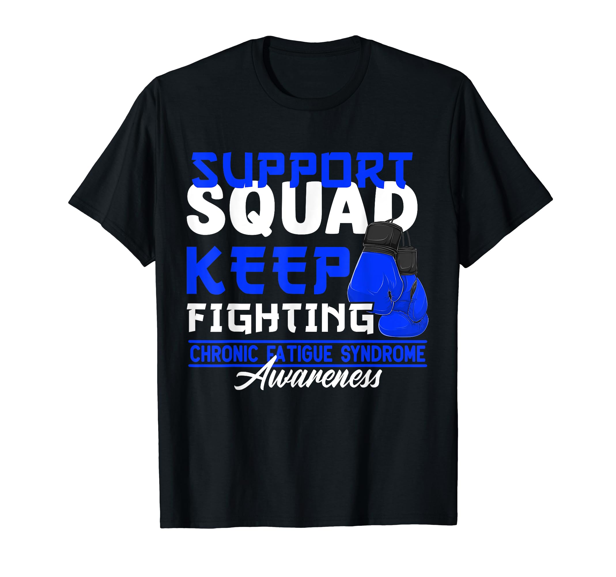 Support Awareness Squad I Me Cfs T-Shirt - Minimalist Print Men Women - T-Shirt, Sweatshirt, Hoodie