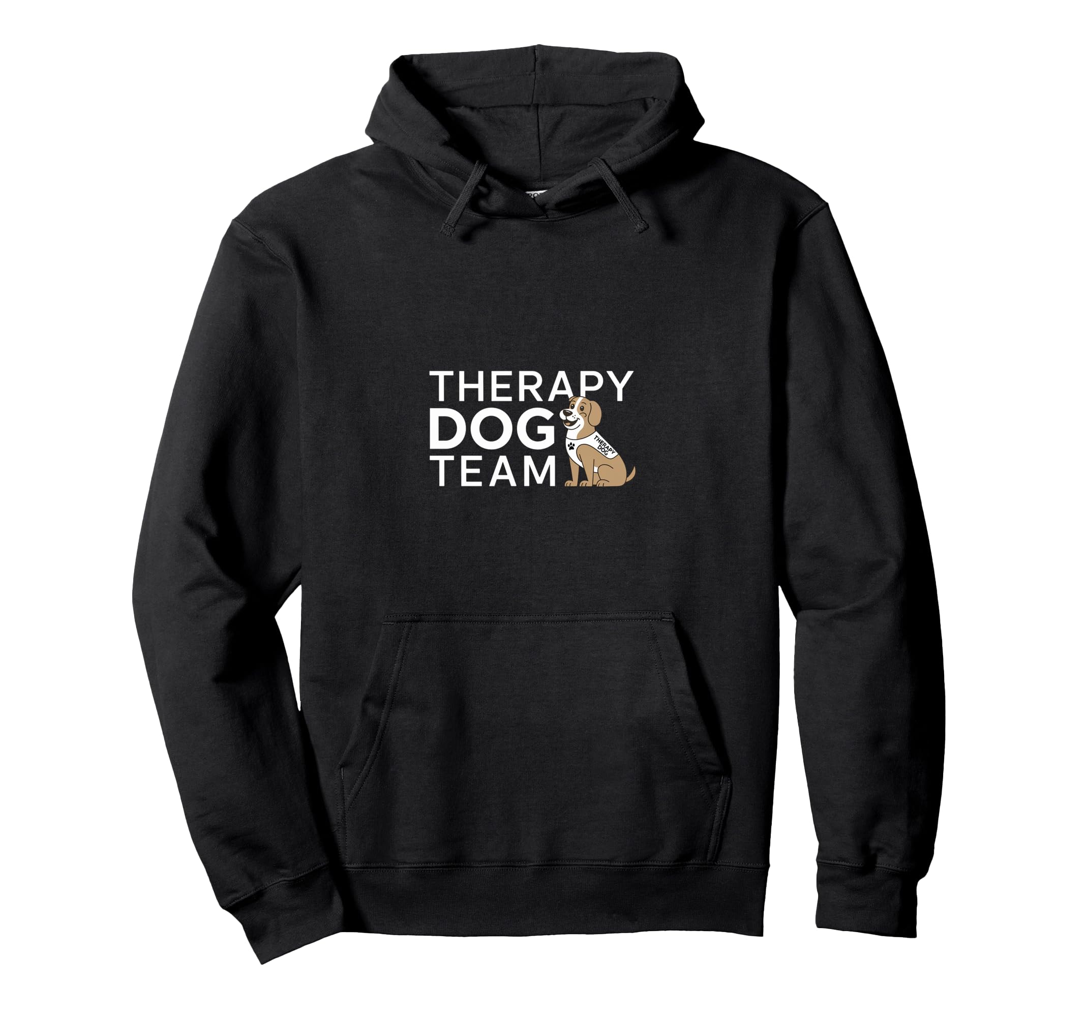 Therapy Dog Team Animal Support Bonding Hoodie - Streetwear Style Men Women - T-Shirt, Sweatshirt, Hoodie