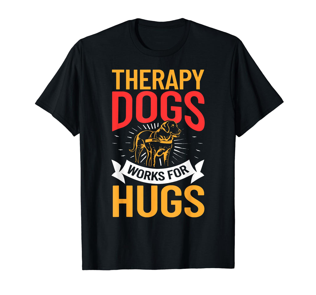 Therapist Dog Therapy Dog Trainer T-Shirt - Aesthetic Graphic Men Women - T-Shirt, Sweatshirt, Hoodie