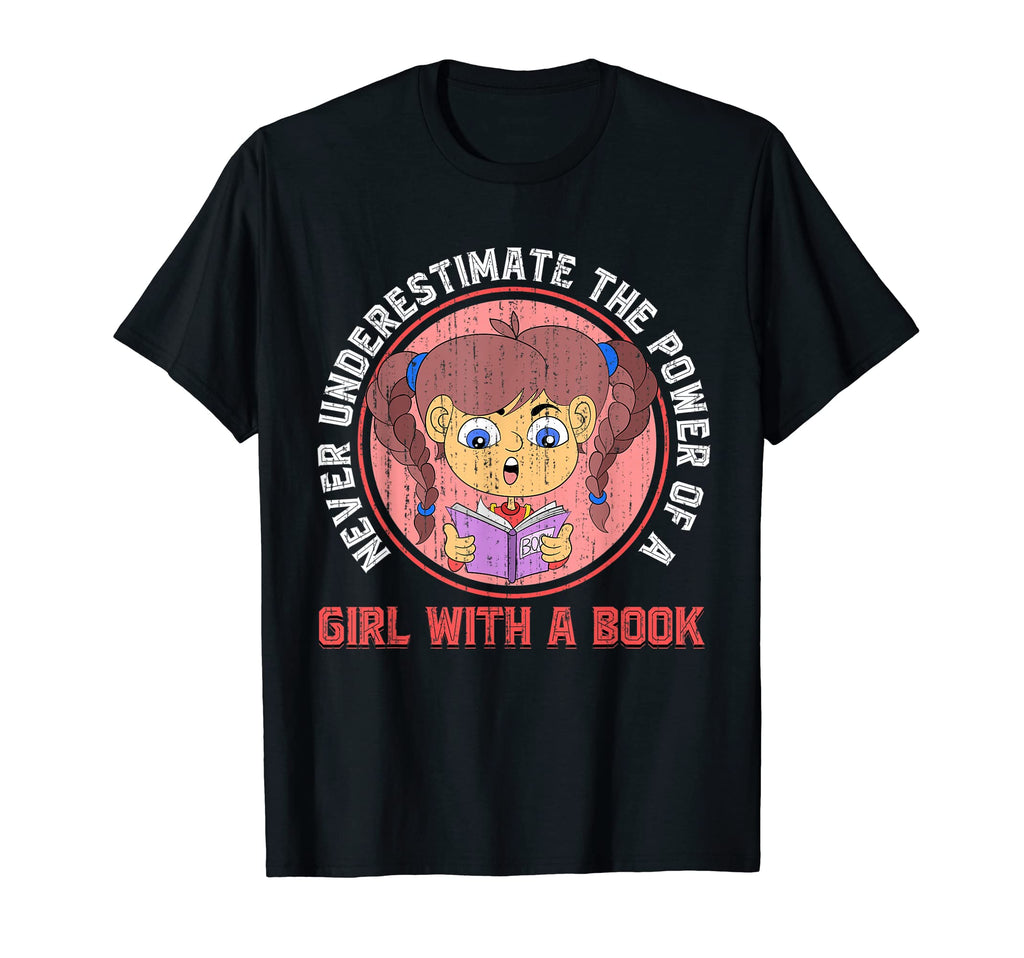 Book Lover Bookworm Librarian Nerd Reading T-Shirt - Graphic Print Unisex - T-Shirt, Sweatshirt, Hoodie