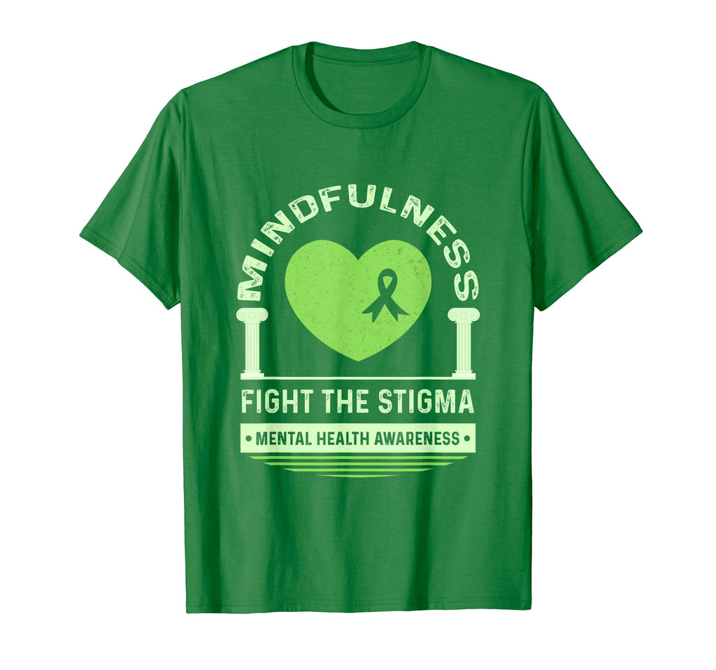 Mental Health Fight Stigma Mental T-Shirt - Unique Graphic Men Women - T-Shirt, Sweatshirt, Hoodie