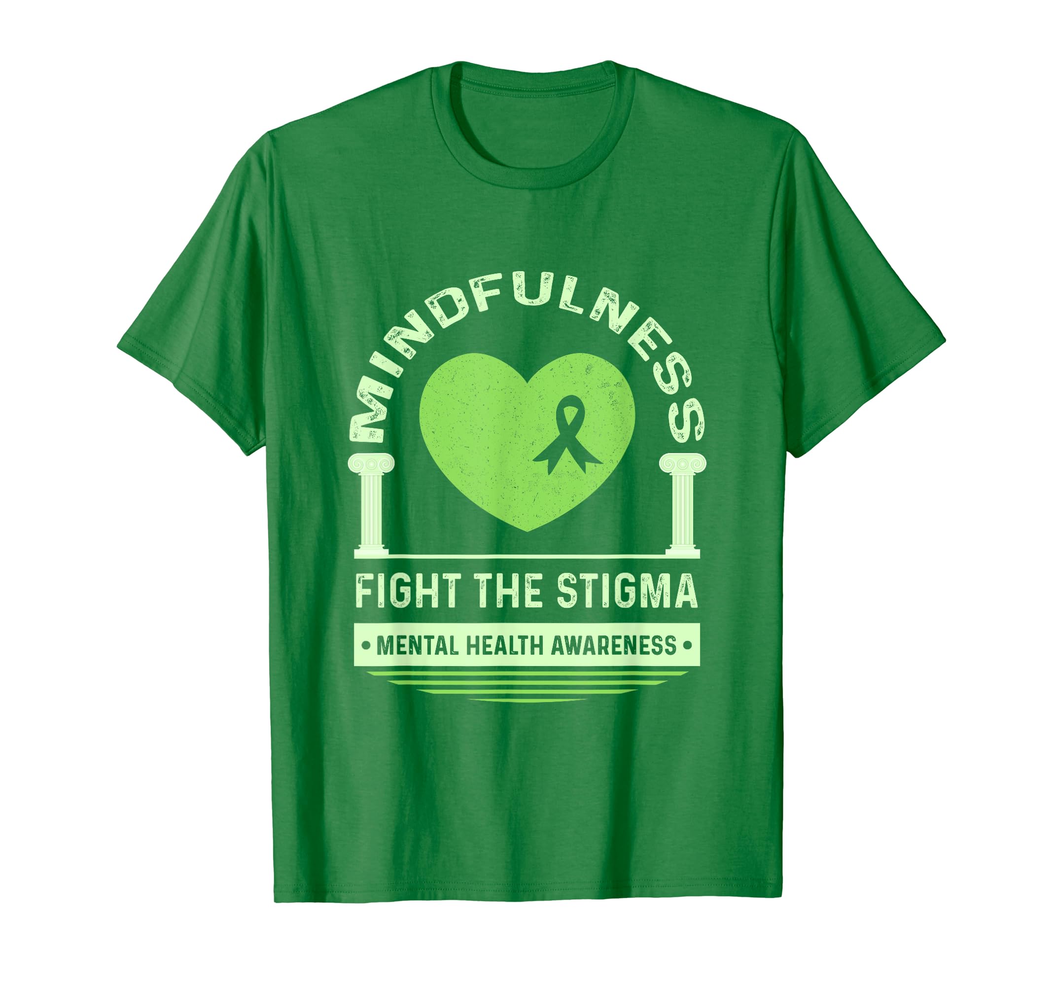 Mental Health Fight Stigma Mental T-Shirt - Unique Graphic Men Women - T-Shirt, Sweatshirt, Hoodie