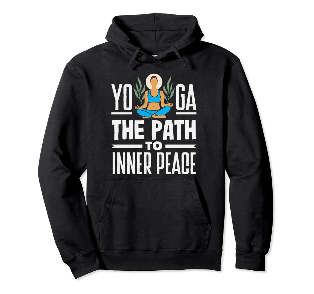 Morning Meditation Bliss Yoga Hoodie - Novelty Apparel for Adults - T-Shirt, Sweatshirt, Hoodie