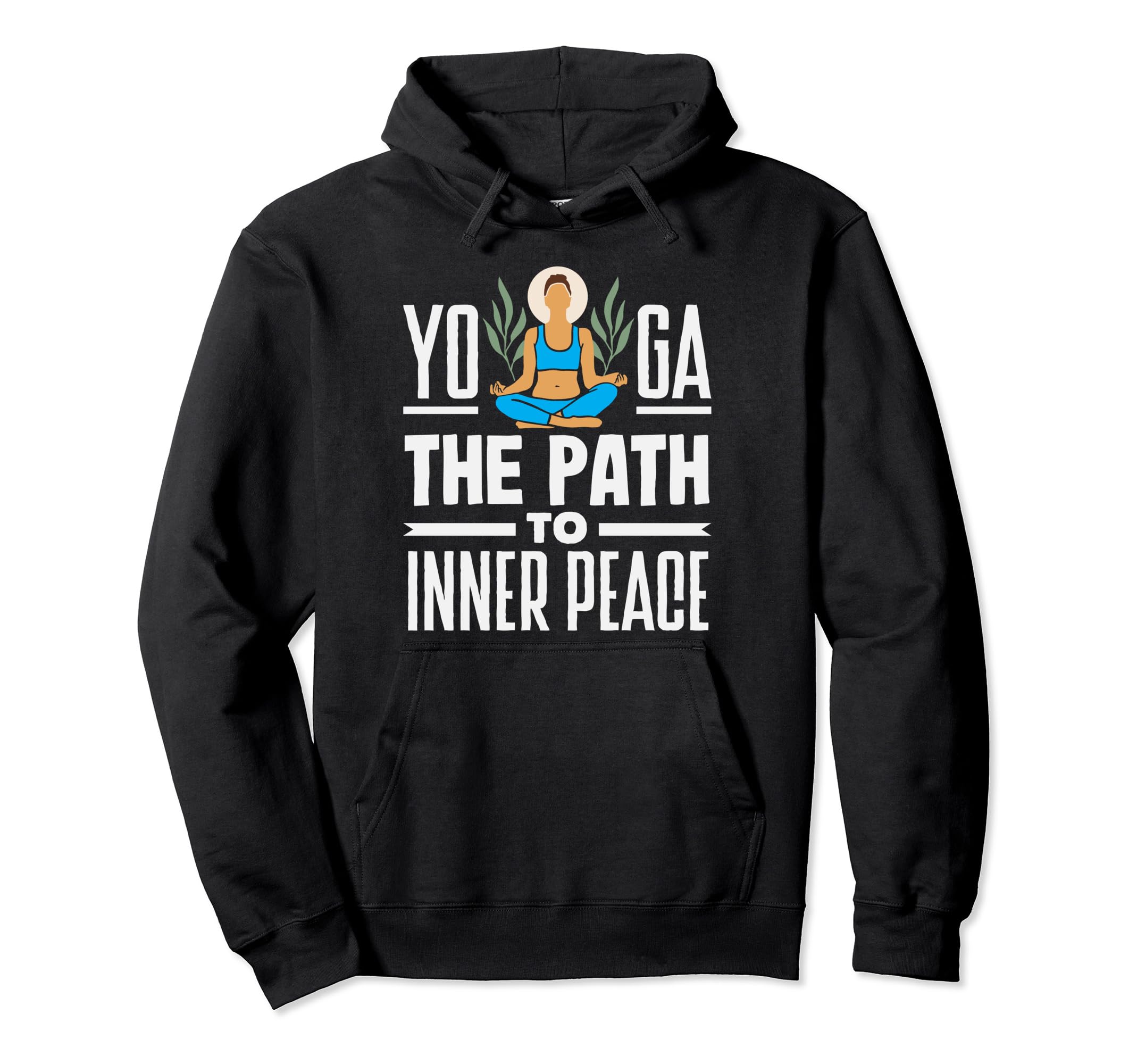Morning Meditation Bliss Yoga Hoodie - Novelty Apparel for Adults - T-Shirt, Sweatshirt, Hoodie