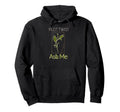 Plot Twist Ask Me Minimalist Botanical Hoodie - Custom Art Print Unisex - T-Shirt, Sweatshirt, Hoodie