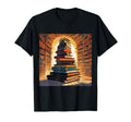 Bookworm Bibliophile Library Novels T-Shirt - Unique Graphic for Adults - T-Shirt, Sweatshirt, Hoodie