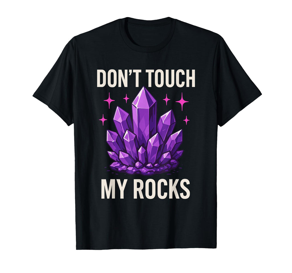 Amethyst Addict Healing Crystal Energy T-Shirt - Streetwear Style Unisex - T-Shirt, Sweatshirt, Hoodie