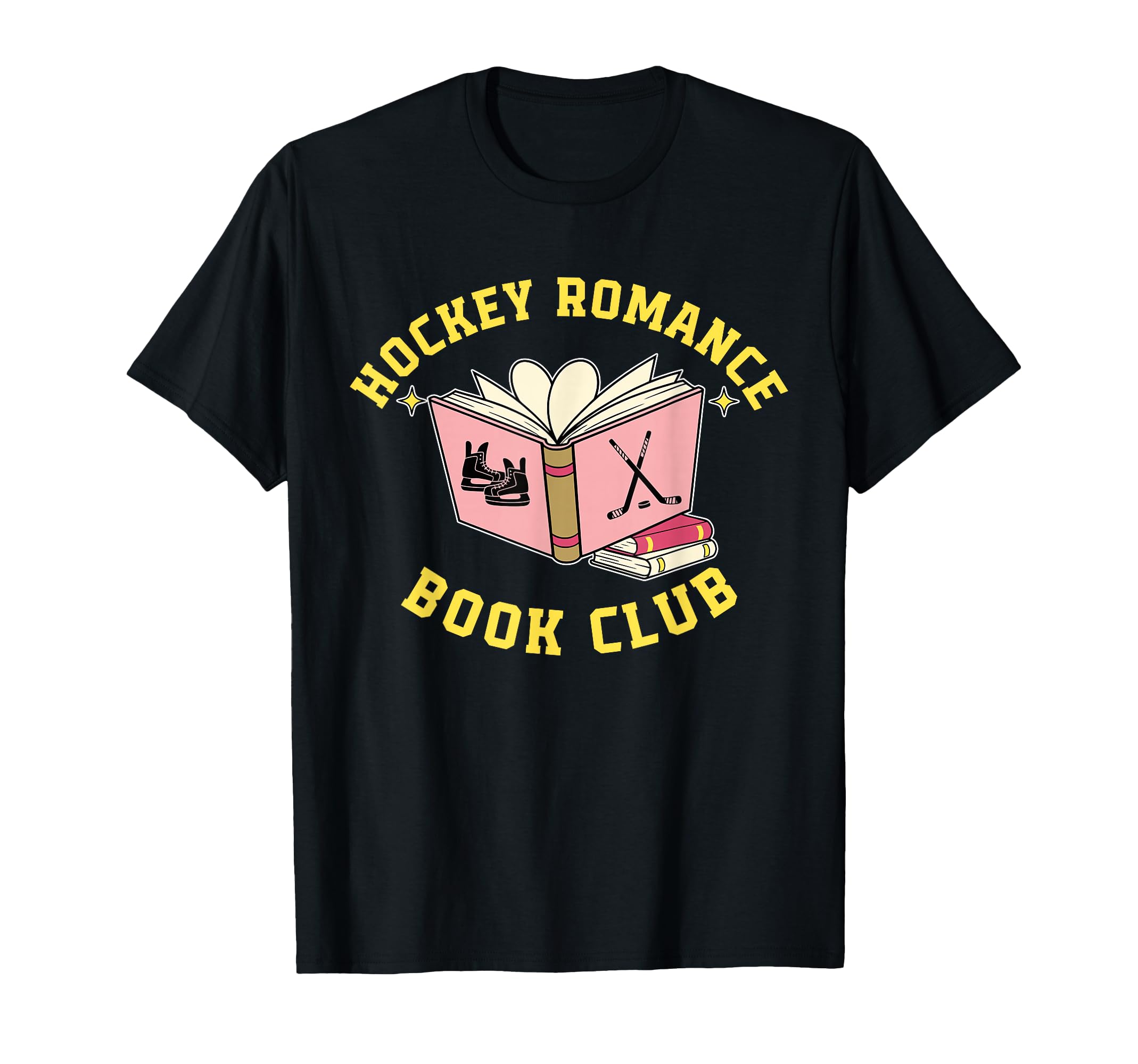 Hockey Romance Book Club Readers Sports T-Shirt - Trendy Graphic Men Women - T-Shirt, Sweatshirt, Hoodie