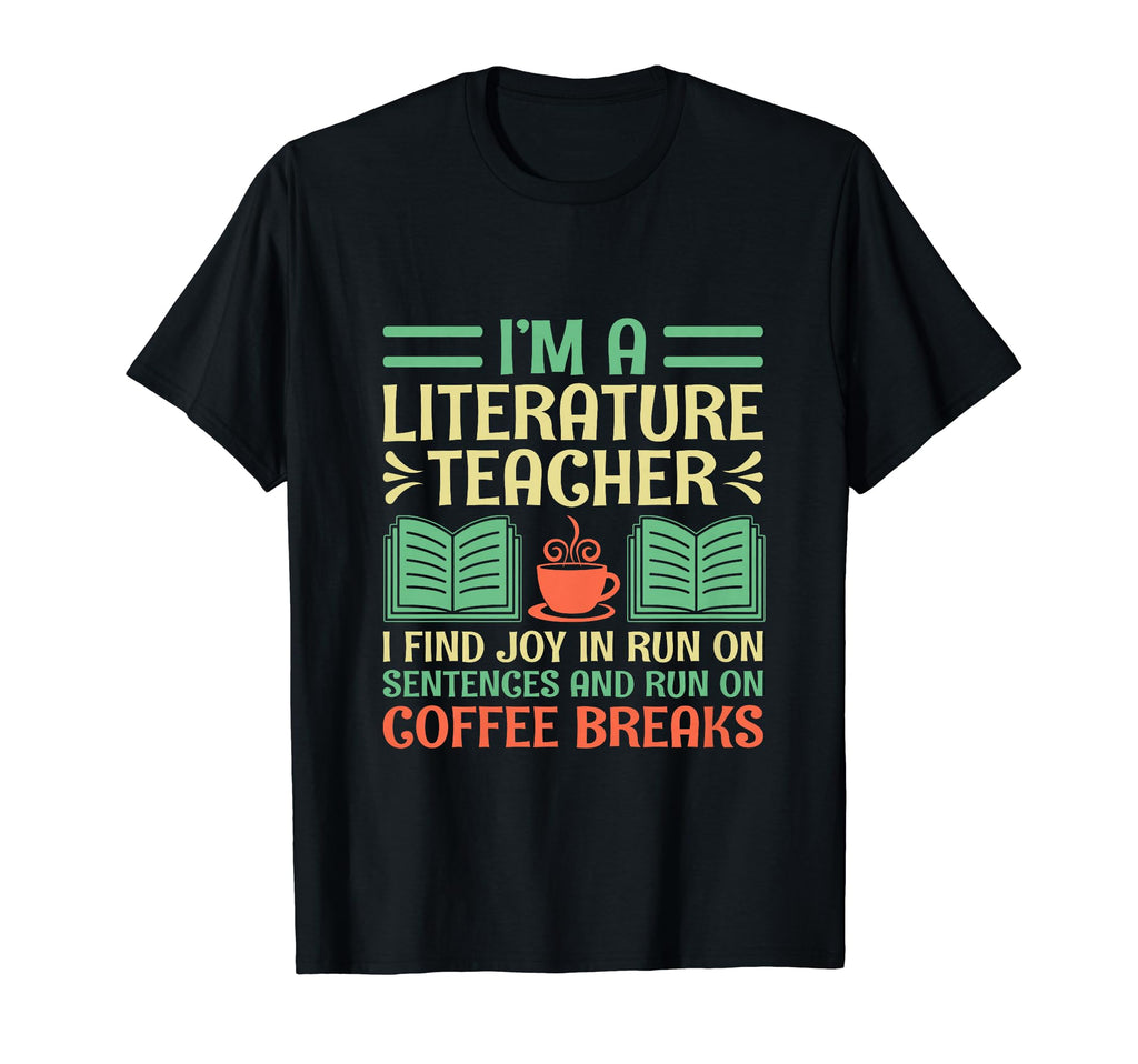 Literature Teacher School Teacher T-Shirt - Unique Graphic for Adults - T-Shirt, Sweatshirt, Hoodie