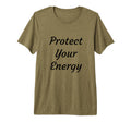 Protect Your Energy Tri Blend T-Shirt - Custom Art Print for Adults - T-Shirt, Sweatshirt, Hoodie