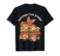 Valentines Swooning Over Stories Cupid T-Shirt - Streetwear Style Unisex - T-Shirt, Sweatshirt, Hoodie