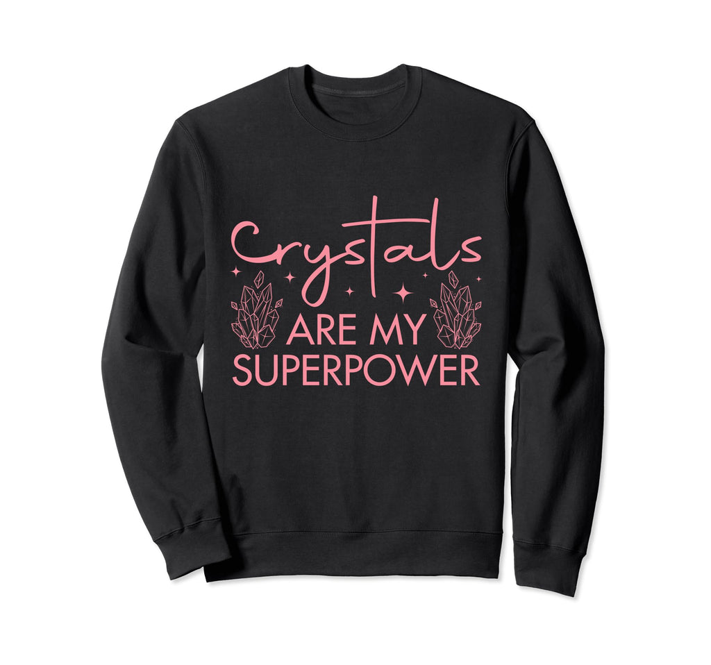Crystals Witchy Alchemy Chakras Sweatshirt - Custom Art Print Unisex - T-Shirt, Sweatshirt, Hoodie