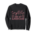 Crystals Witchy Alchemy Chakras Sweatshirt - Custom Art Print Unisex - T-Shirt, Sweatshirt, Hoodie
